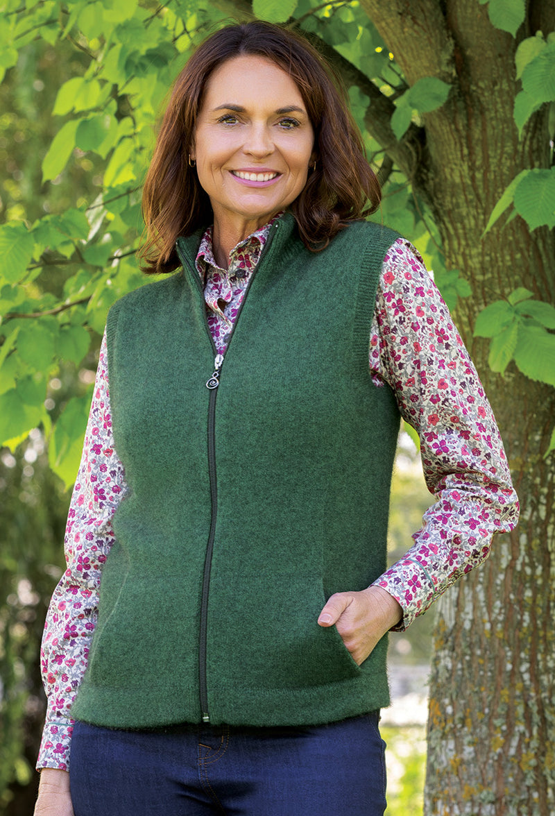 Merino/Possum/Silk Gilet
