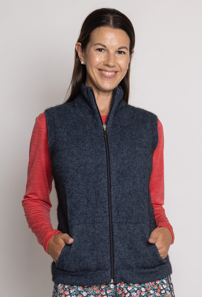 Merino/Possum/Silk Gilet