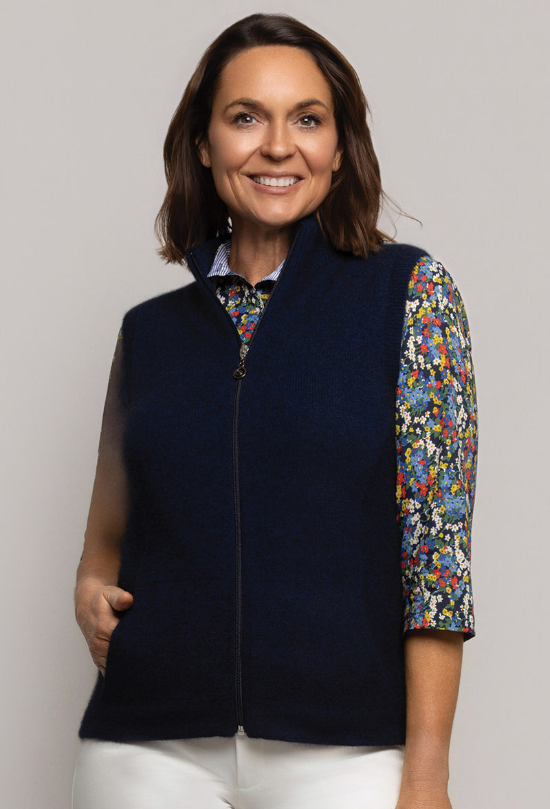 Merino/Possum/Silk Gilet