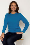 Ribbed Crew Neck