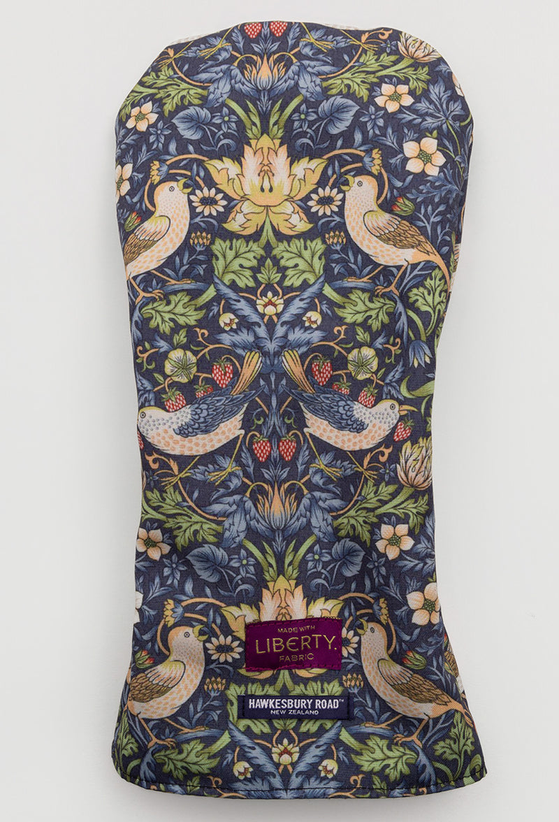 Golf Head Cover - Driver - Liberty Strawberry Thief Blue