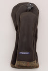 Golf Head Cover Set Of 3 - Oilskin