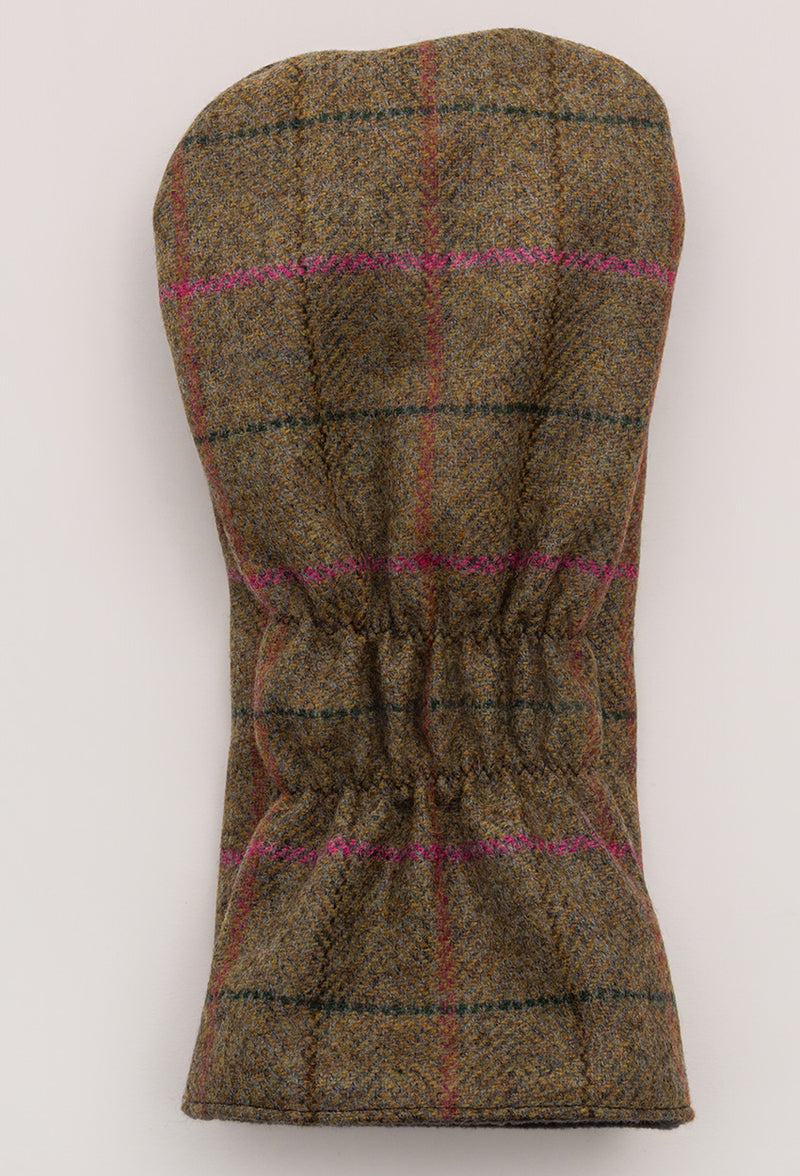 Golf Head Cover - Driver - Wool Plaid