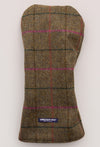 Golf Head Cover - Driver - Wool Plaid