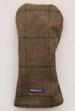 Golf Head Cover - Driver - Wool Plaid