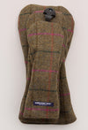 Golf Head Cover Set Of 3 - Wool Plaid