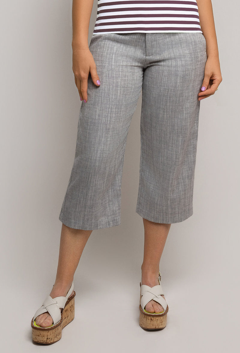 Crop Pant - Ash