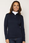 1/2 Zip Merino Turtleneck