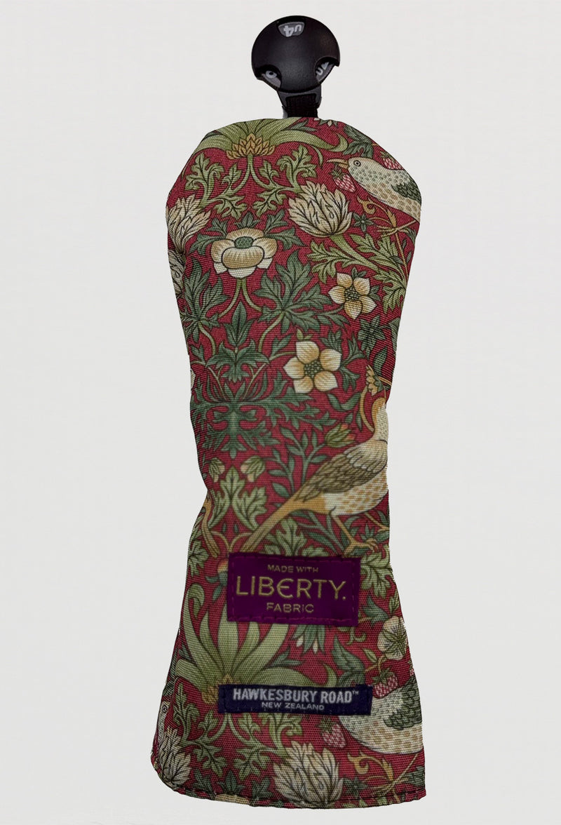 Golf Head Cover - Utility - Liberty Strawberry Thief Plum