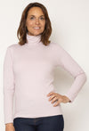 High Neck Top - Thin Stripe