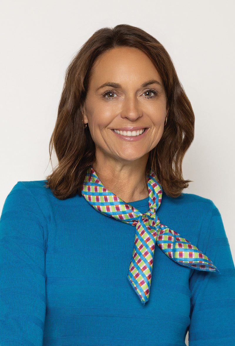 Liberty Silk Square Scarf - Grate